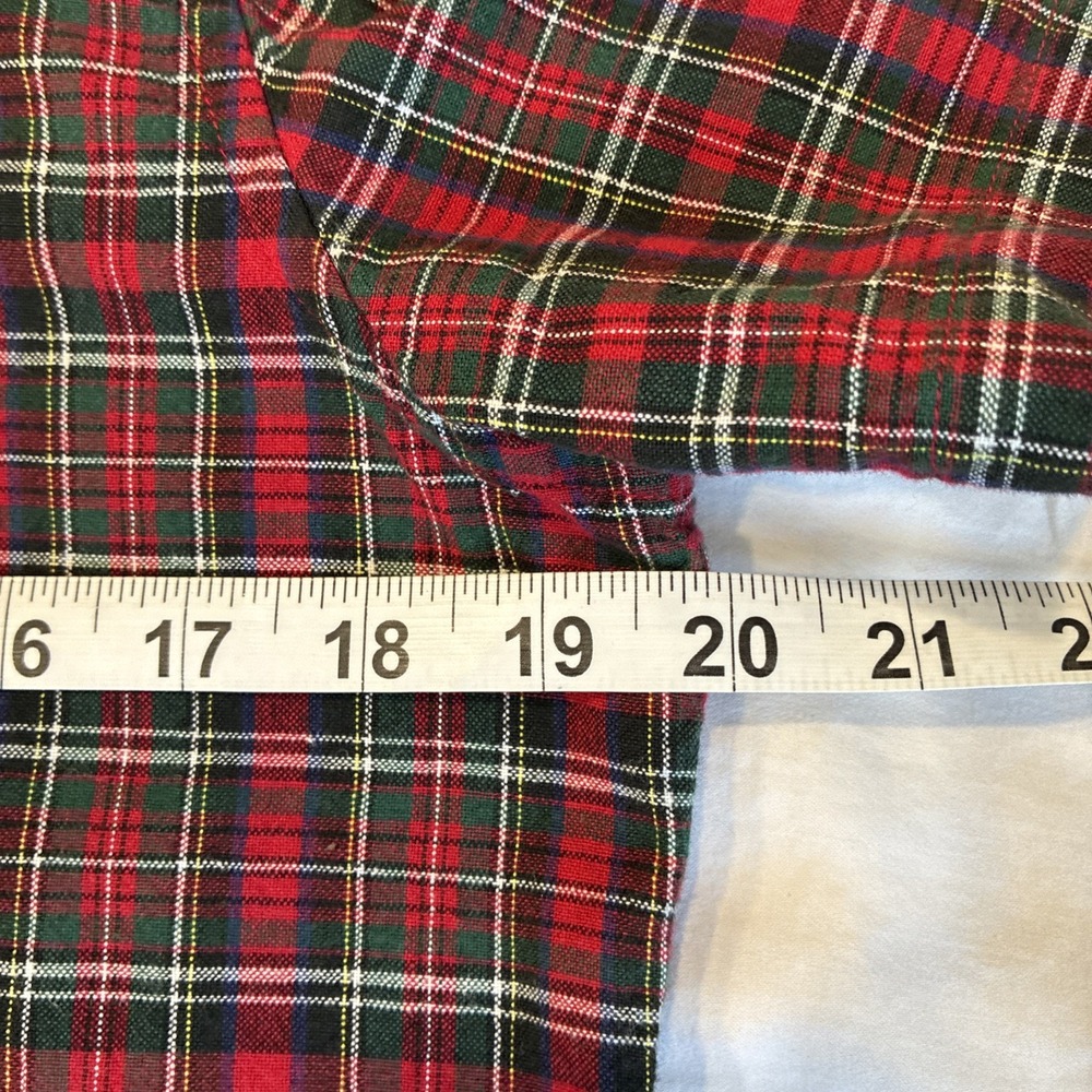Cabin Creek Button Up Shirt Women's Small School Teacher Core Embroidered Plaid - Picture 3 of 11